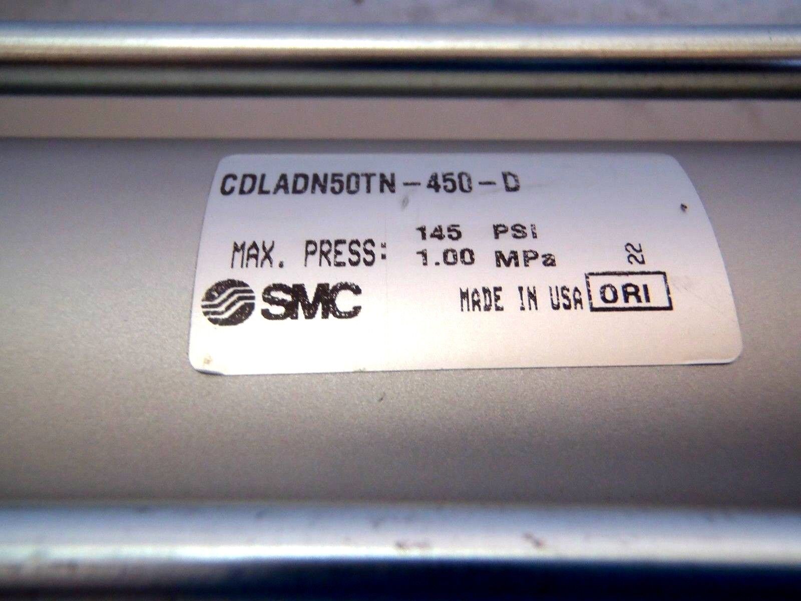 SMC CDLADN50TN-450-D Double Acting Single Rod Cylinder w/ Lock - Maverick Industrial Sales