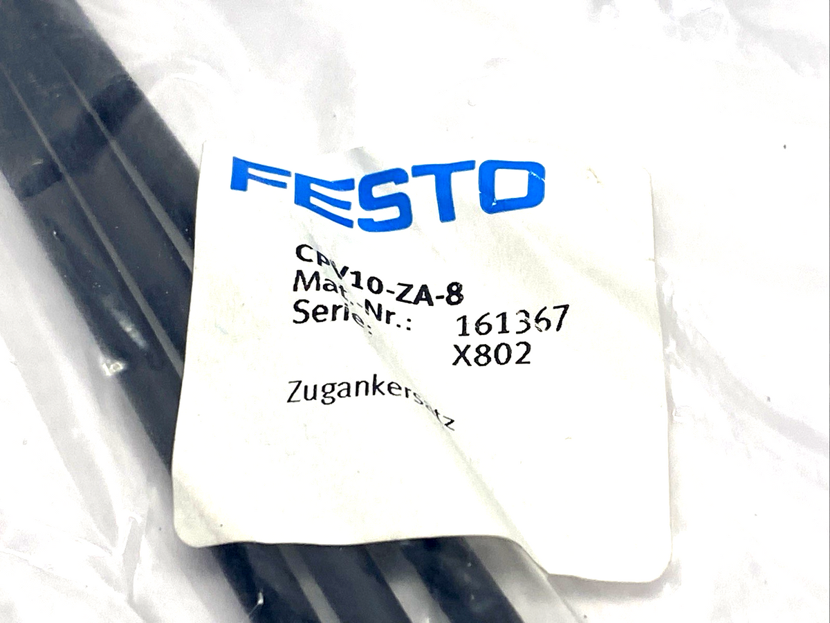 CPV10-ZA-8 | Festo Tie Rod Set 161367 LOT OF 4 3-PACKS - New - Maverick Industrial Sales