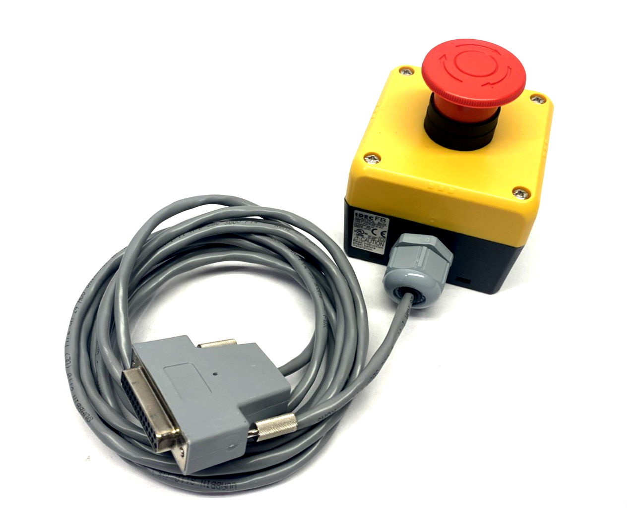 IDEC FB1W-HW1B-V402R Emergency Stop Box 4m Cable Espon R12NZ90044 - Maverick Industrial Sales