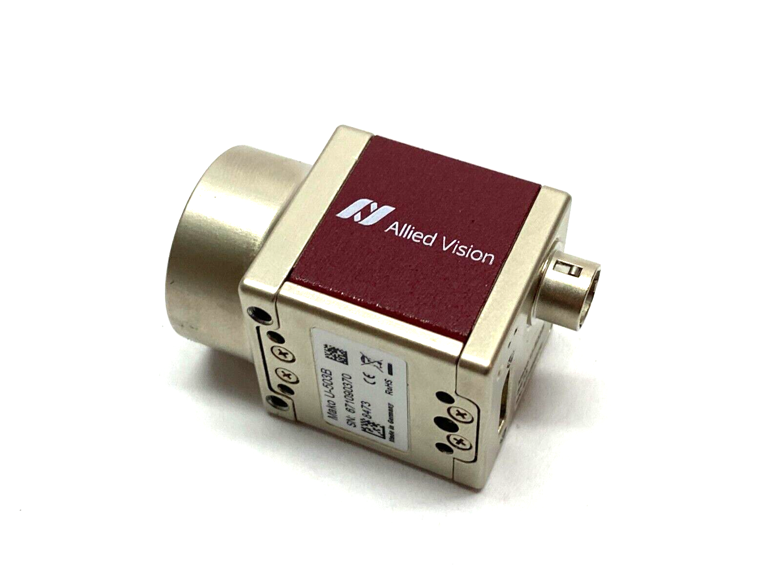 Allied Vision Mako U-503B Ultra-Compact Monochrome Camera USB 3.0 - Maverick Industrial Sales