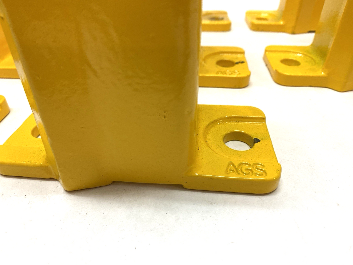A11541 | AGS Automated Guarding Systems 2 Hole Foot Bracket LOT OF 10 - Used - Maverick Industrial Sales