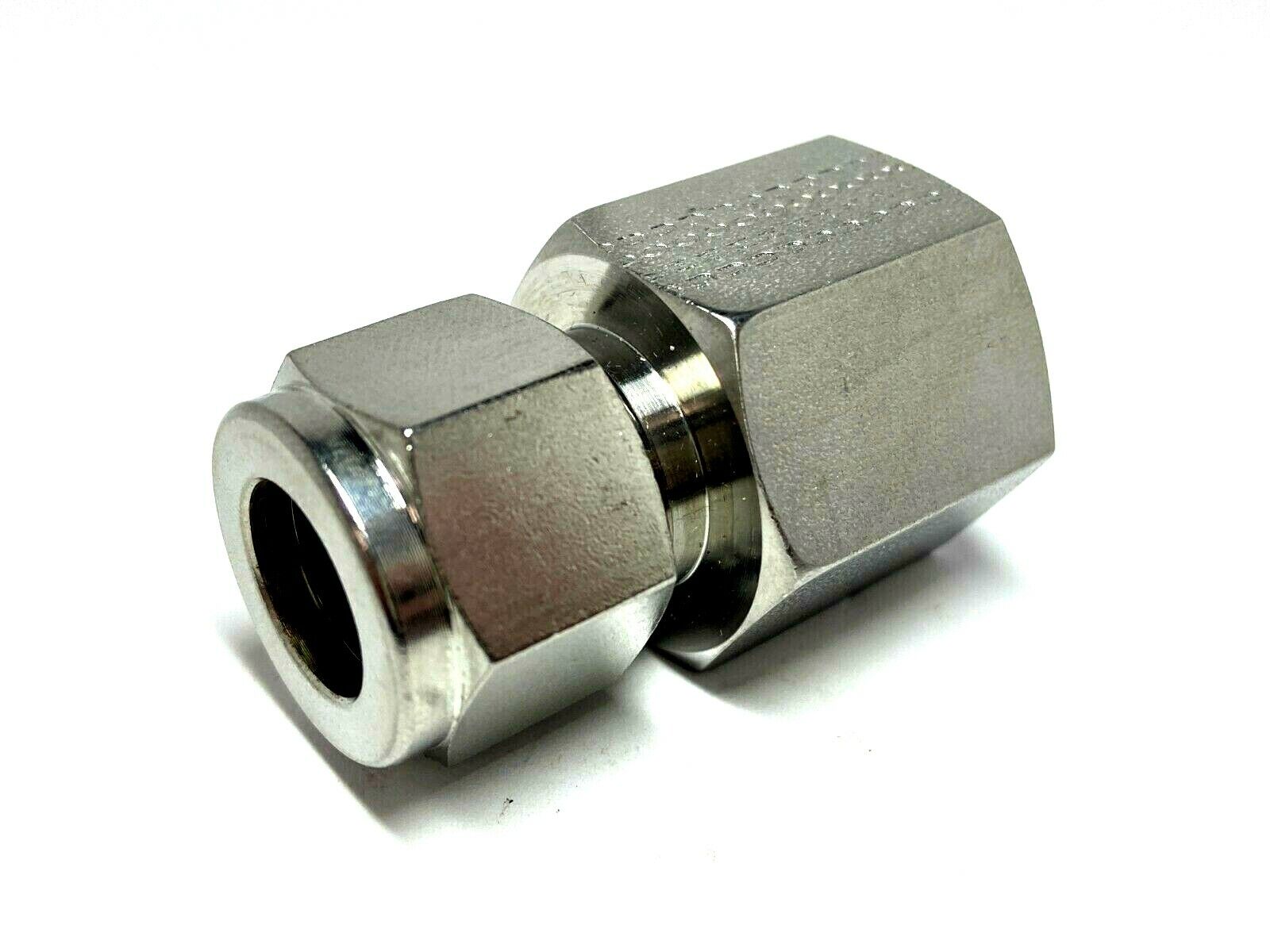 Parker Stainless Steel Tubing Adapter 1/2" Tube OD x 1/2 NPT Female - Maverick Industrial Sales
