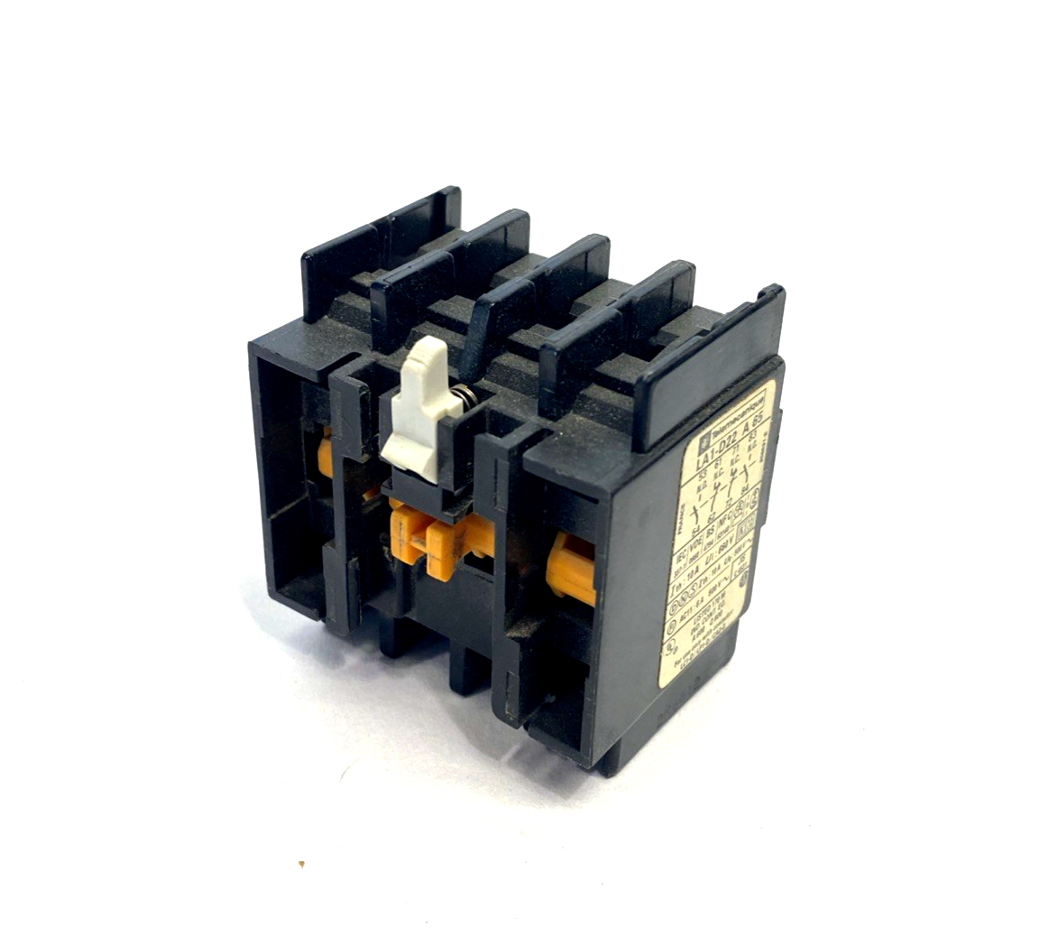 Telemecanique LA1-D22 A 65 Auxiliary Contact - Maverick Industrial Sales