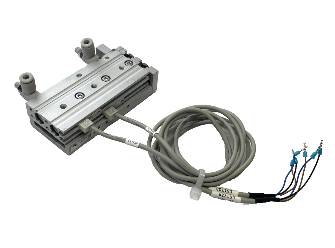 SMC MXS8-40 Pneumatic Slide Table/Guided Cylinder 8mm Bore 40mm Stroke - Maverick Industrial Sales