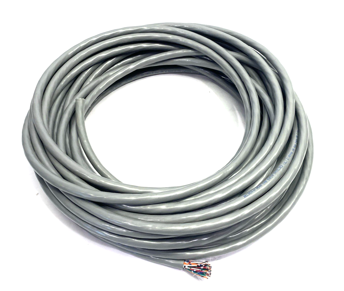 Belden 9546 060 RS232, #24-50c, SR-PVC, O/A Foil, PVC Jkt, CMG LOT OF 75 FEET - Maverick Industrial Sales