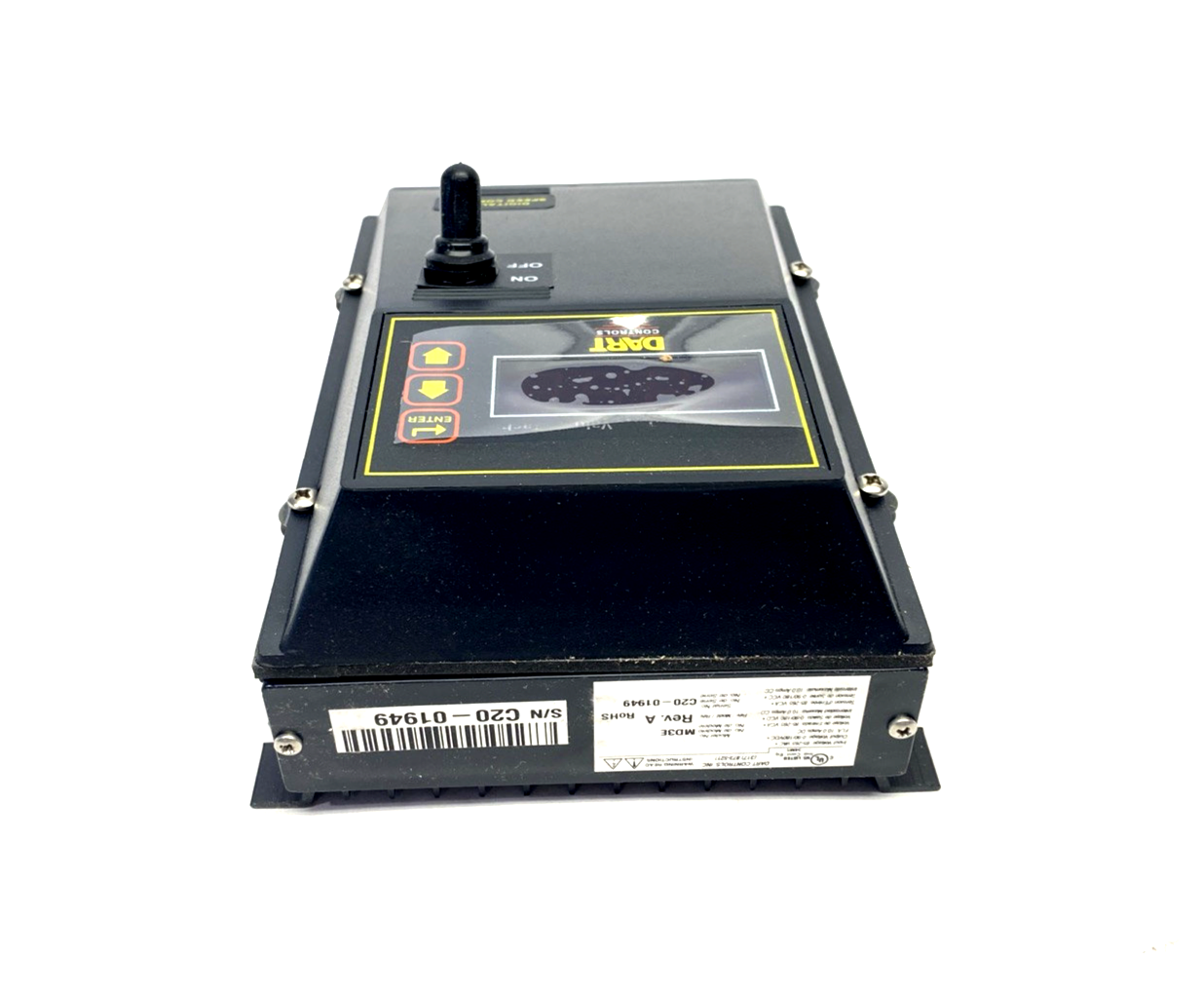 Dart Controls MD3E Rev. A Digital DC Drive 120/240VAC 90/180VDC F.L.A. 10A DC - Maverick Industrial Sales