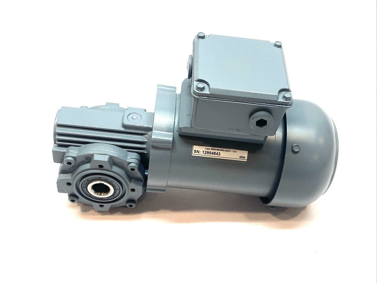 BS03-84/D05LA4/AV-13.5 | Bauer Gearmotor 0.4HP 0.3kW H1/II/A - New – Open box - Maverick Industrial Sales