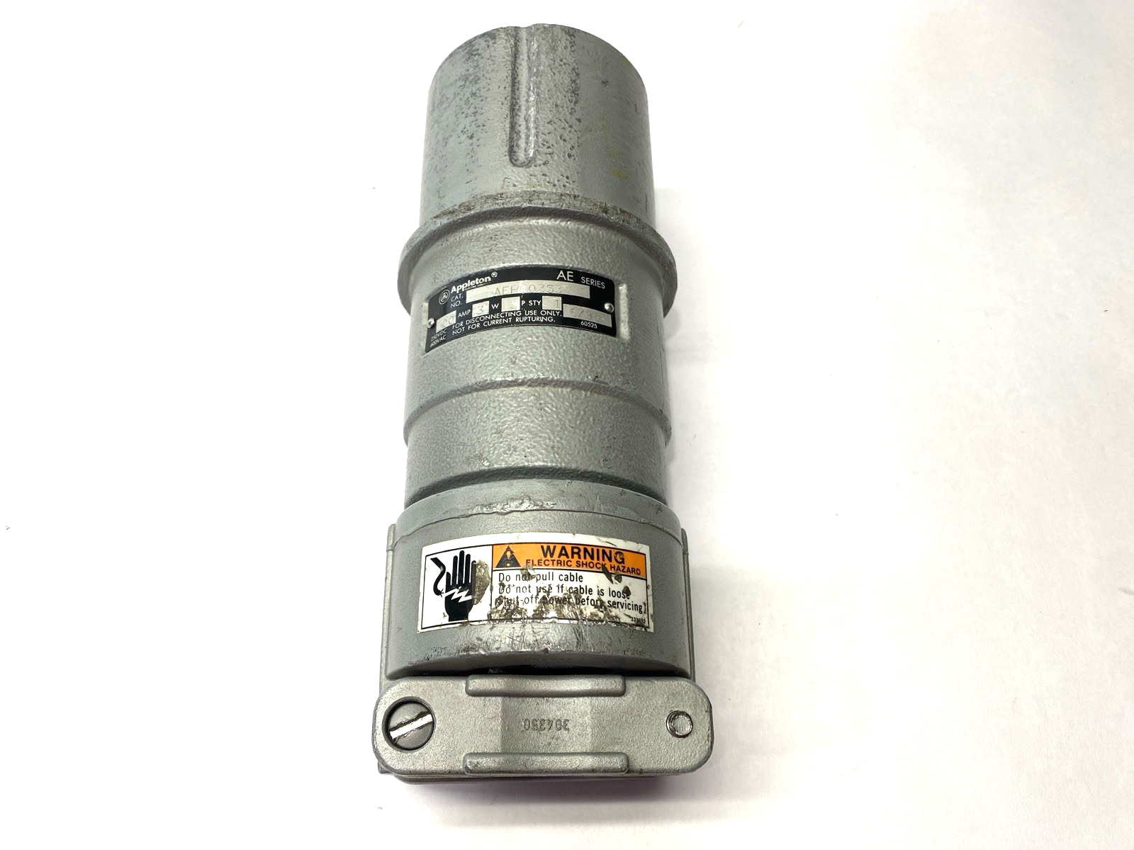 AEP10353 | Appleton Industrial Weatherproof Sleeve NO MALE PLUG - Used - Maverick Industrial Sales