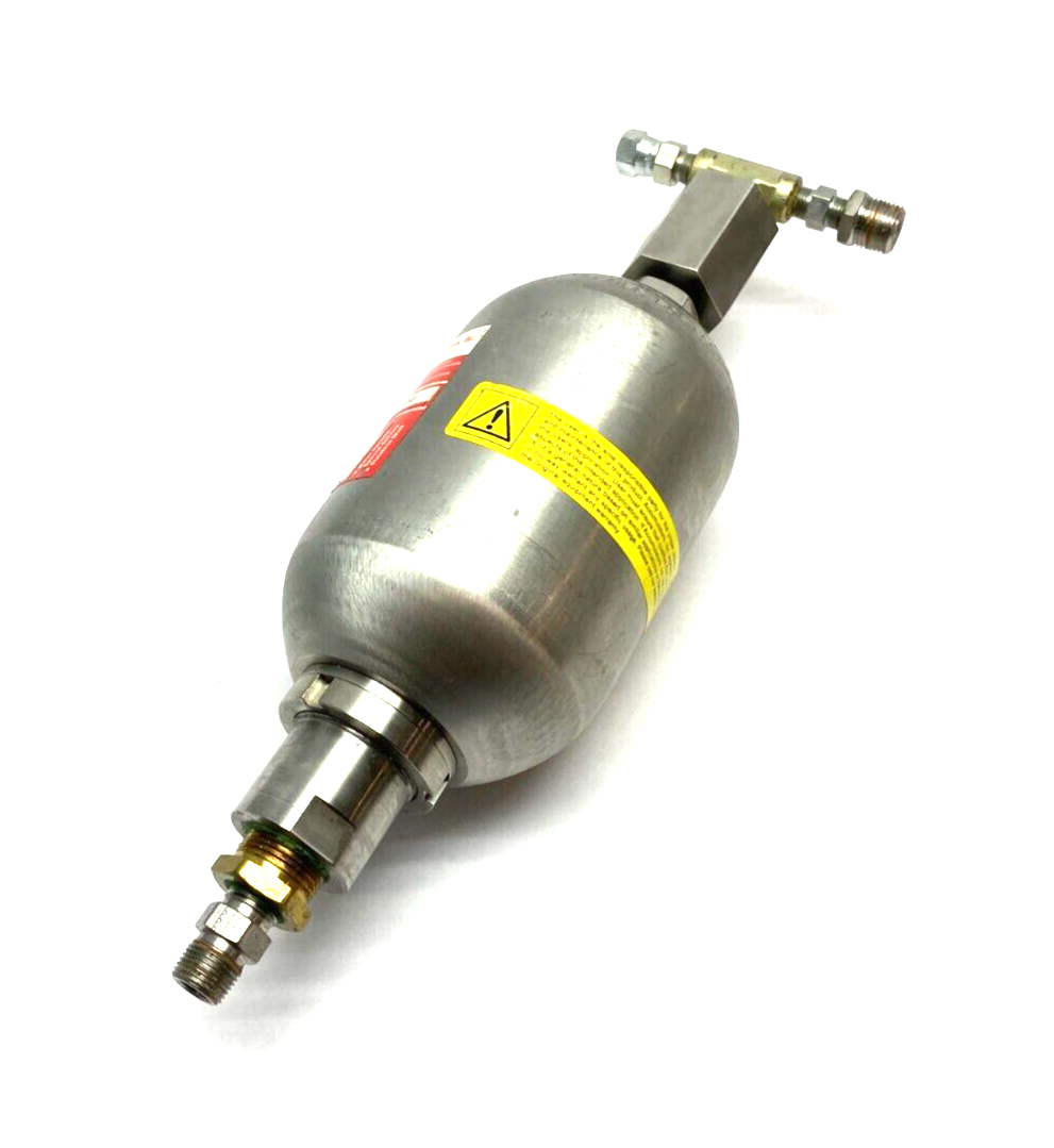 Accumulators Inc A1QTTBG2100AS High Pressure Accumulator 1 Qt 2,000psi 3/4" NPT - Maverick Industrial Sales