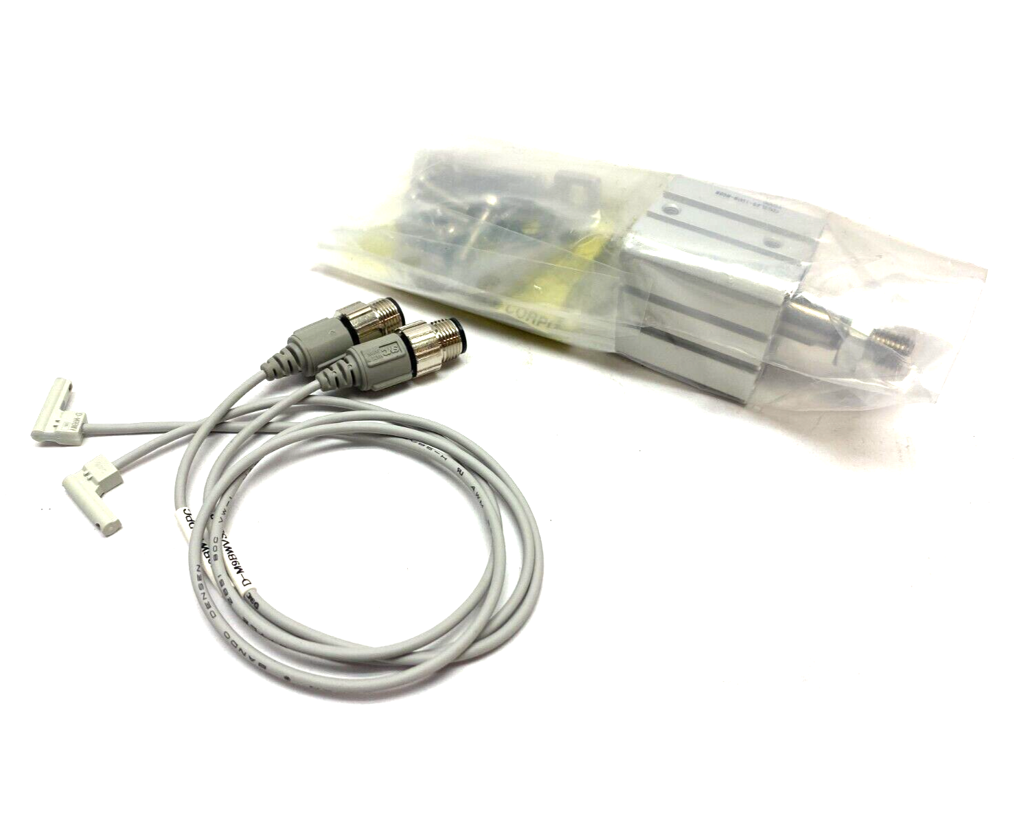SMC CDQSL25-10DM-M9BWVSDPC Compact Pneumatic Cylinder, Brackets & Auto Switches - Maverick Industrial Sales