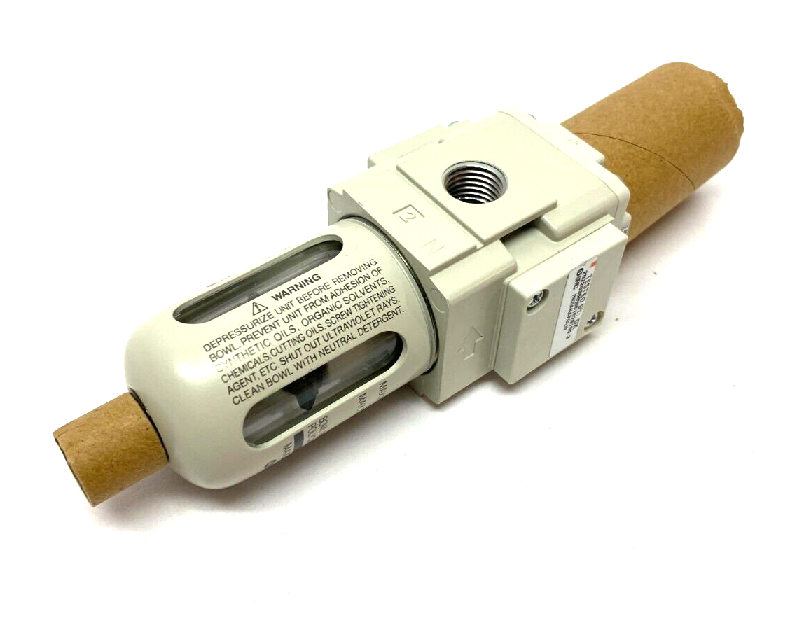 SMC AW20K-N02-1CZ-B-X34US30-100 Modular Filter Regulator Restricted 3~30psi - Maverick Industrial Sales