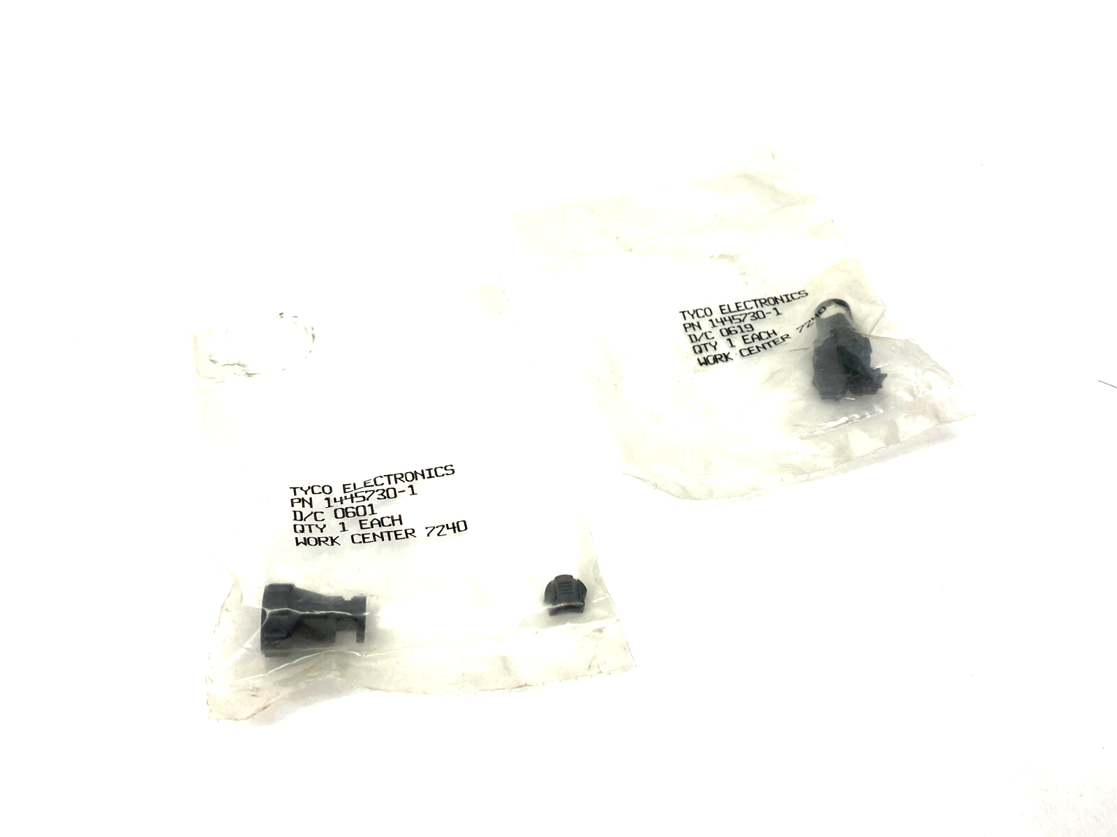 Tyco Electronics 1445730-1 Cable Clamp Backshell 1/2-20 UNF-2A 8 LOT OF 2 - Maverick Industrial Sales