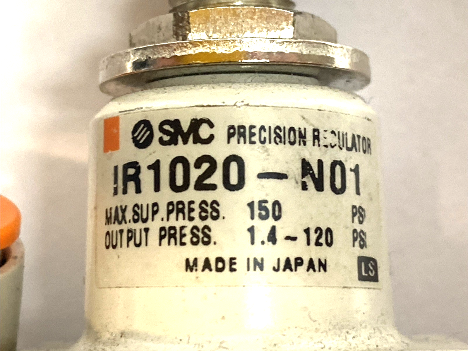 SMC IR1020-N01 Precision Regulator 1/8" NPT w/ 2 Pressure Gauges - Maverick Industrial Sales