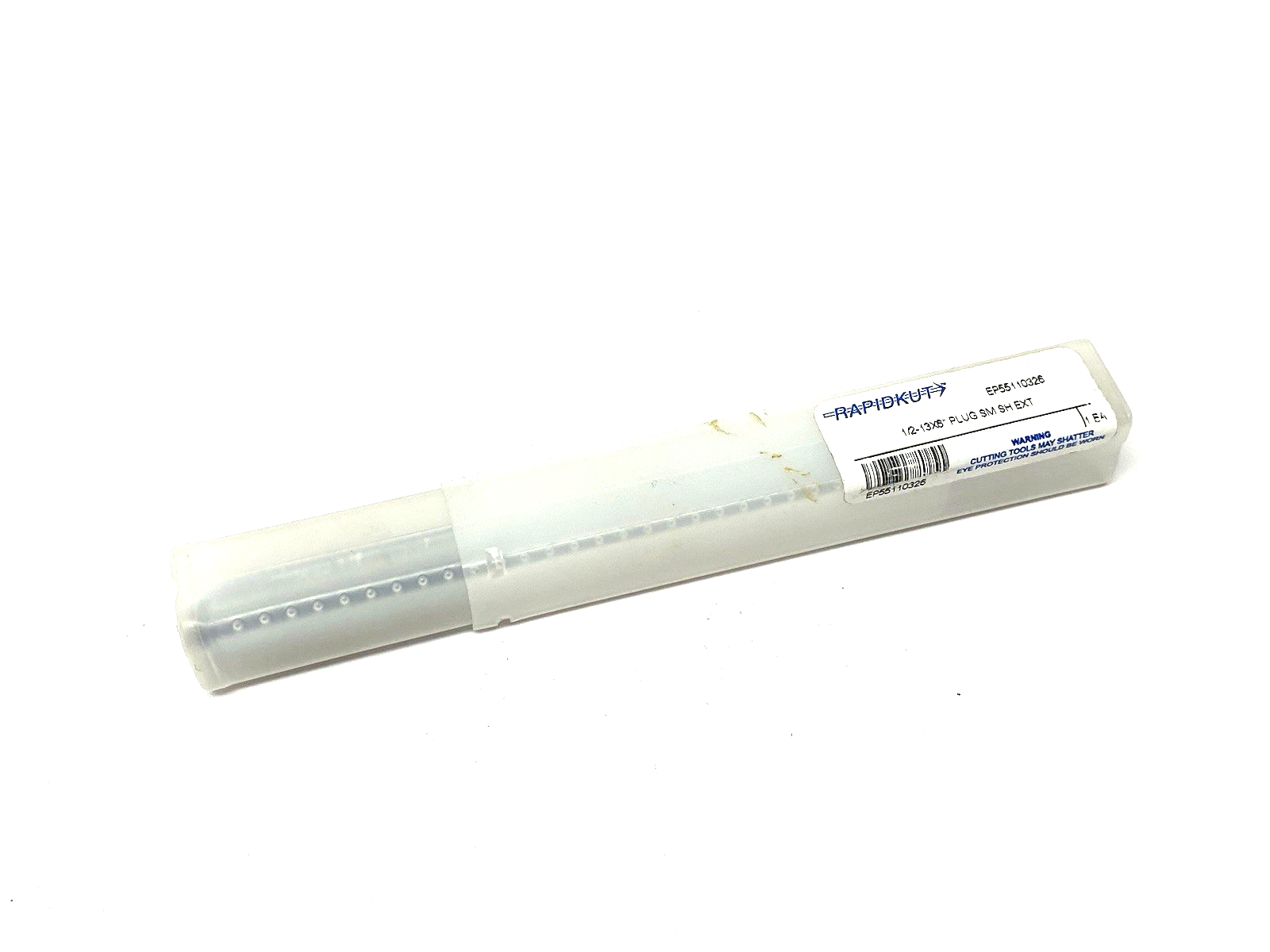 EP55110326 | Rapidkut Extension Plug Tap 1/2-13 Dia. - H3- 4 FL - Bright - HSS - New – Open box - Maverick Industrial Sales