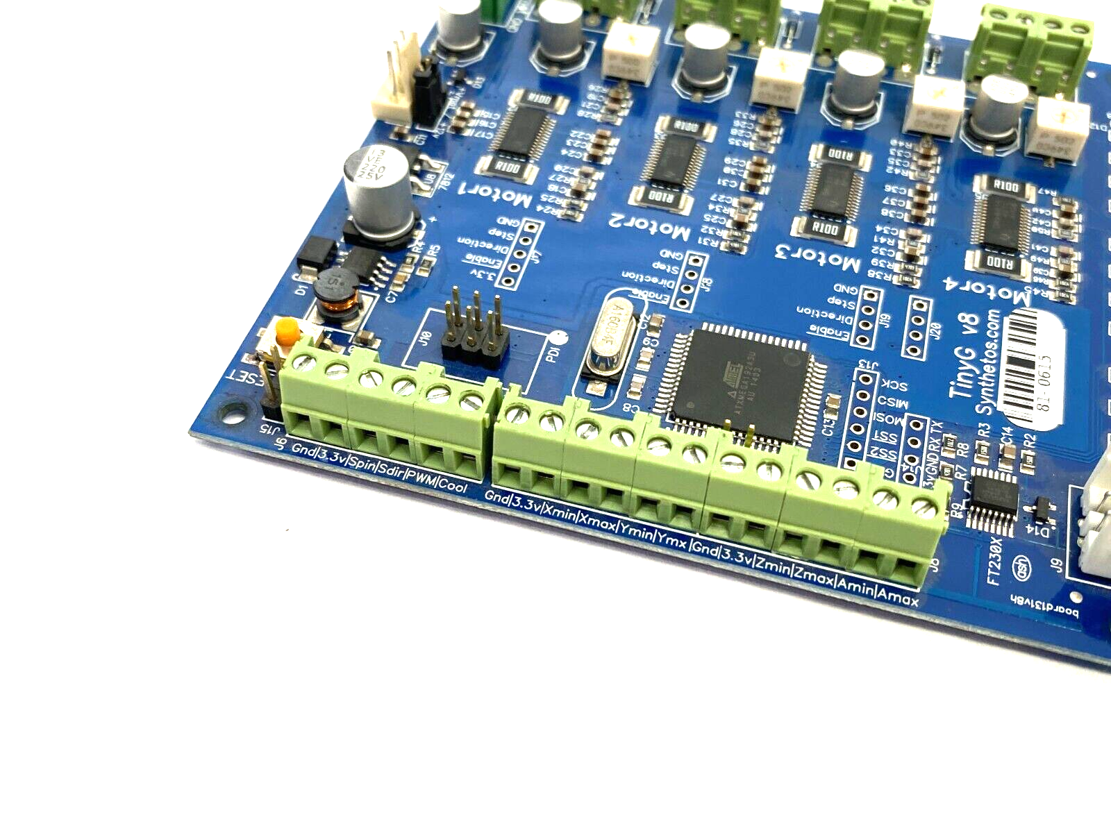 Synthetos 81-0615 TinyG v8 Quadruple Motor Control Card board131v8h - Maverick Industrial Sales