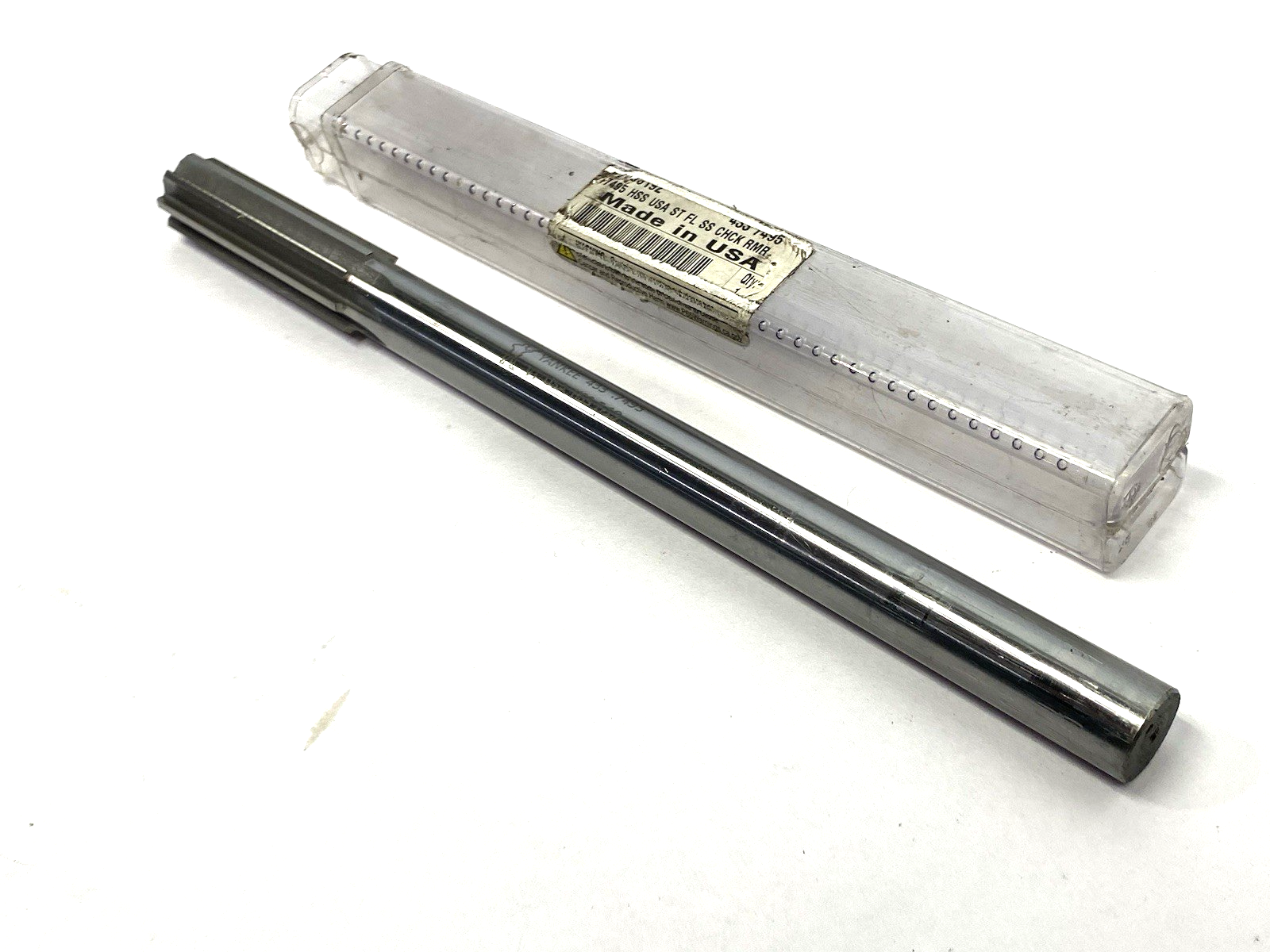 433-.7495 | Yankee HSS Chucking Reamer 8-Flutes 9-1/2" OAL - Used - Maverick Industrial Sales