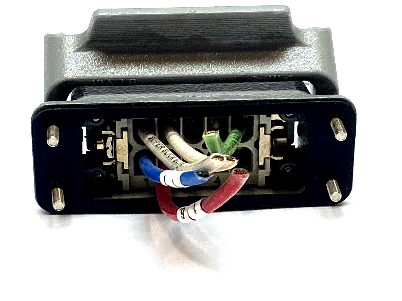 HARTING Han 10B-1-Lever Hood w/ 09200102812 Insert - Maverick Industrial Sales