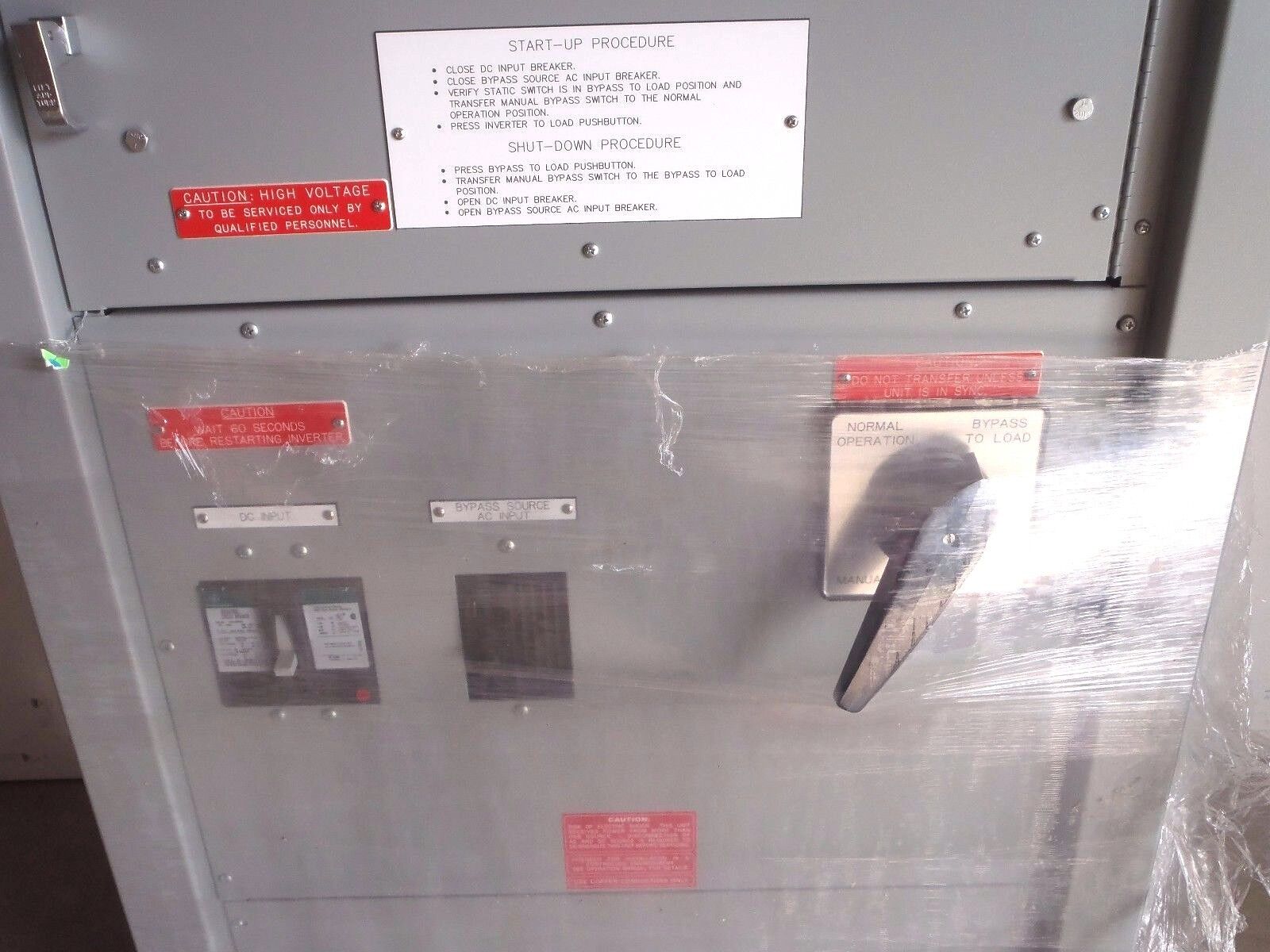Ametek SolidState Controls 85-IC0150-45 15 KVA Power Inverter SS25150UC-26-12-60 - Maverick Industrial Sales