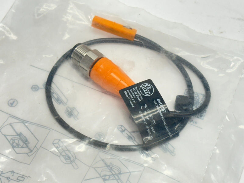 IFM MK5157 T-Slot Cylinder Sensor MKT3020BBPKG/A/0,3M/-H/US - Maverick Industrial Sales