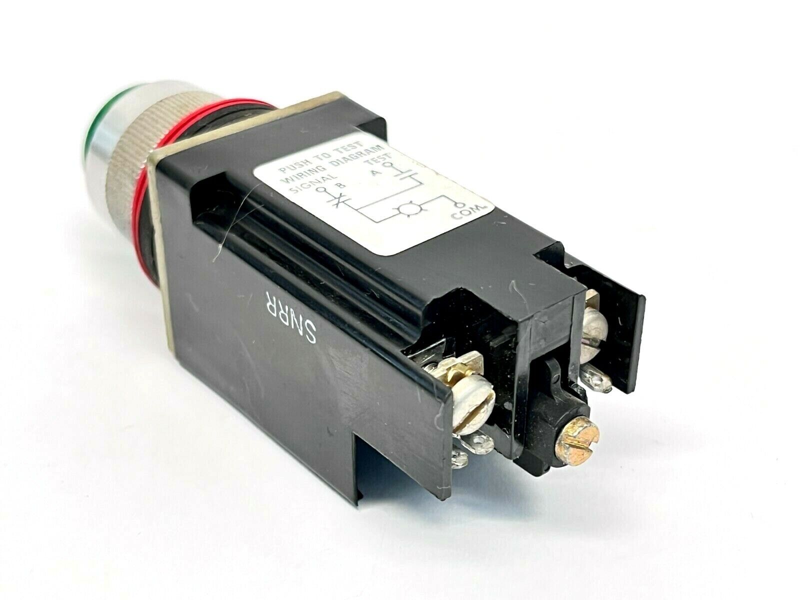 Allen Bradley 800MR-QT24S Ser D Green Pilot Light Push To Test - Maverick Industrial Sales