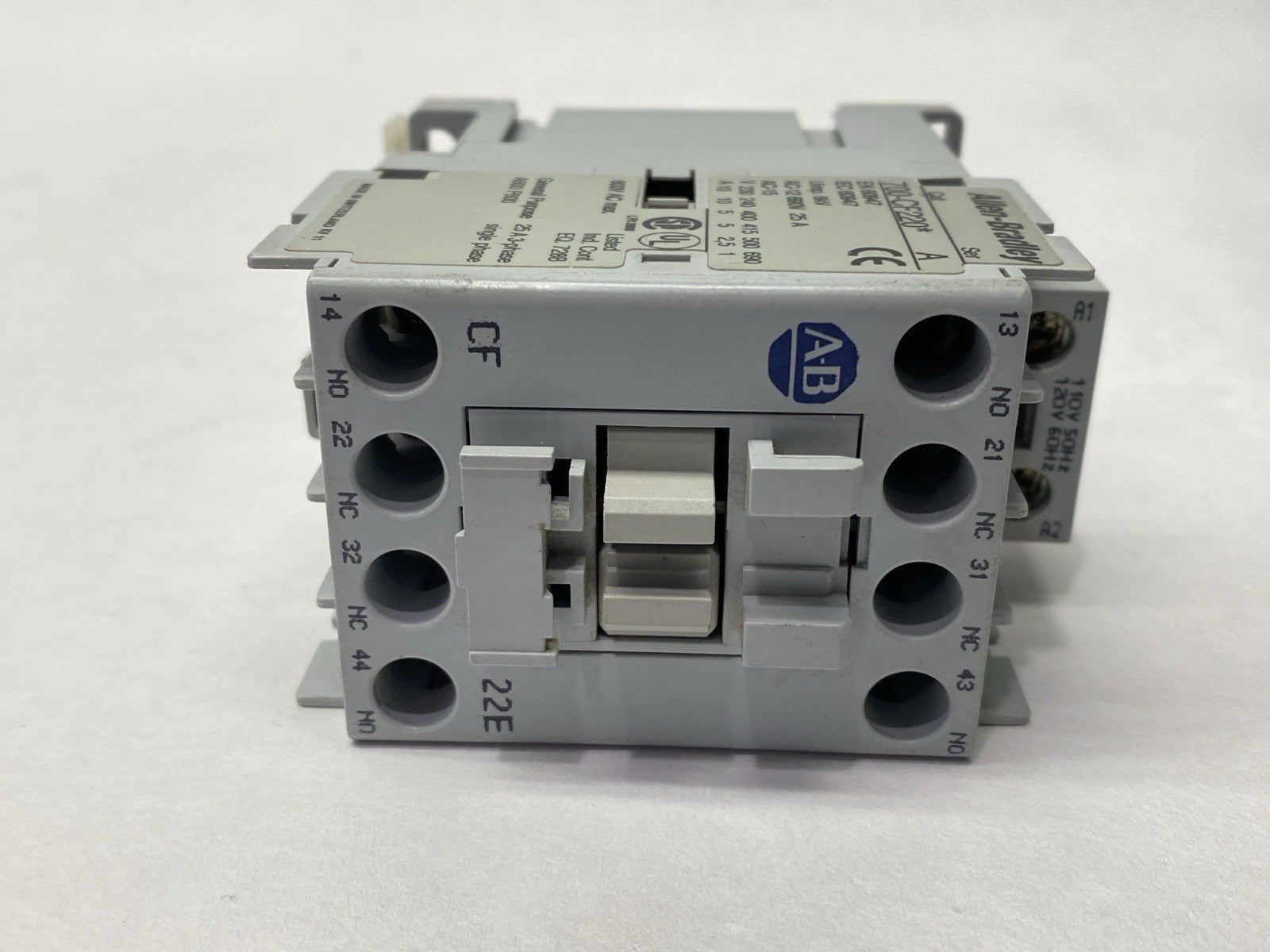 700-CF220D | Allen Bradley Ser. A Control Relay 110/120V Coil 4-Pole - Used - Maverick Industrial Sales