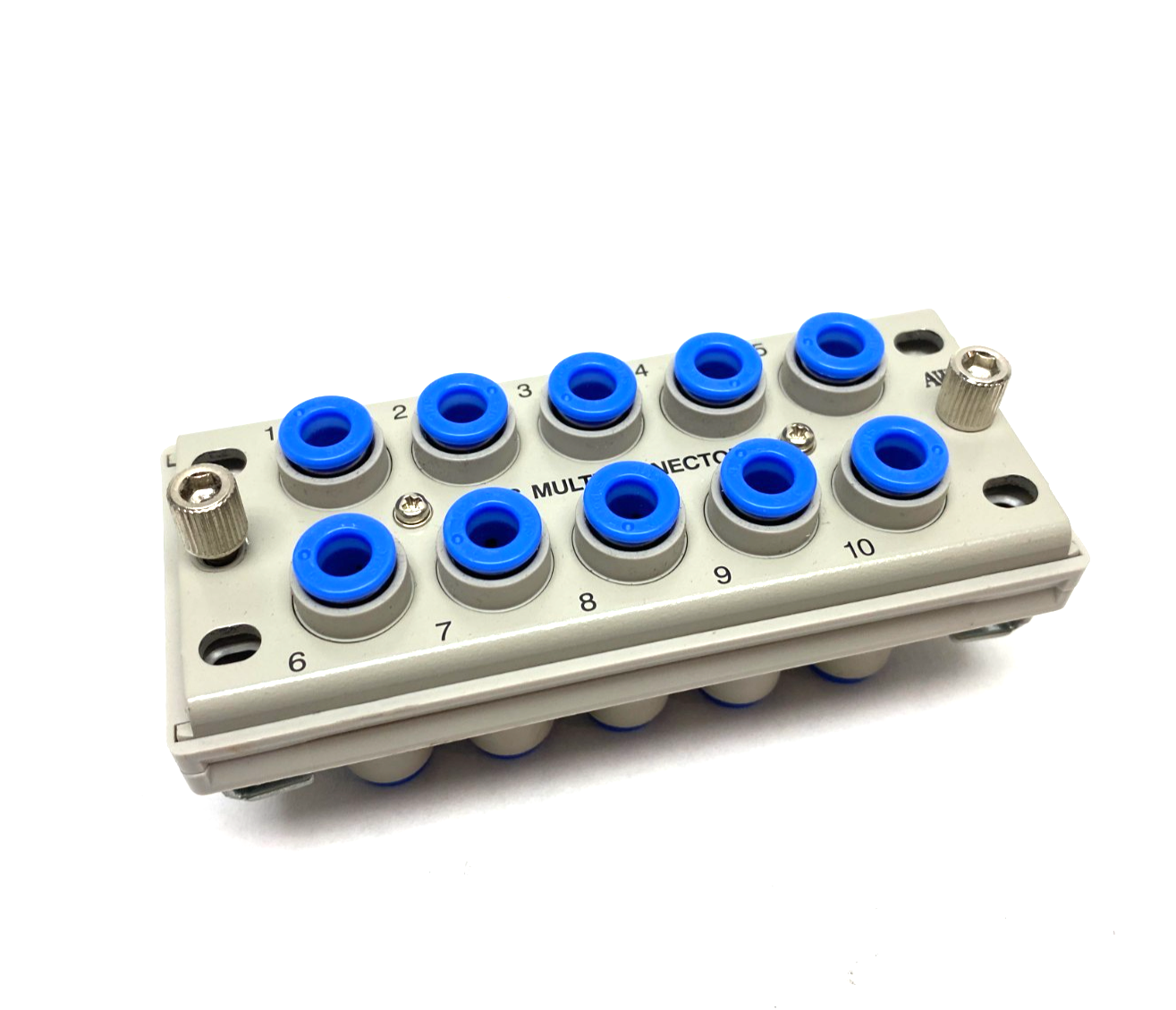 SMC KDM10-06 Multiconnector Pneumatic Manifold 6mm 10-Port - Maverick Industrial Sales