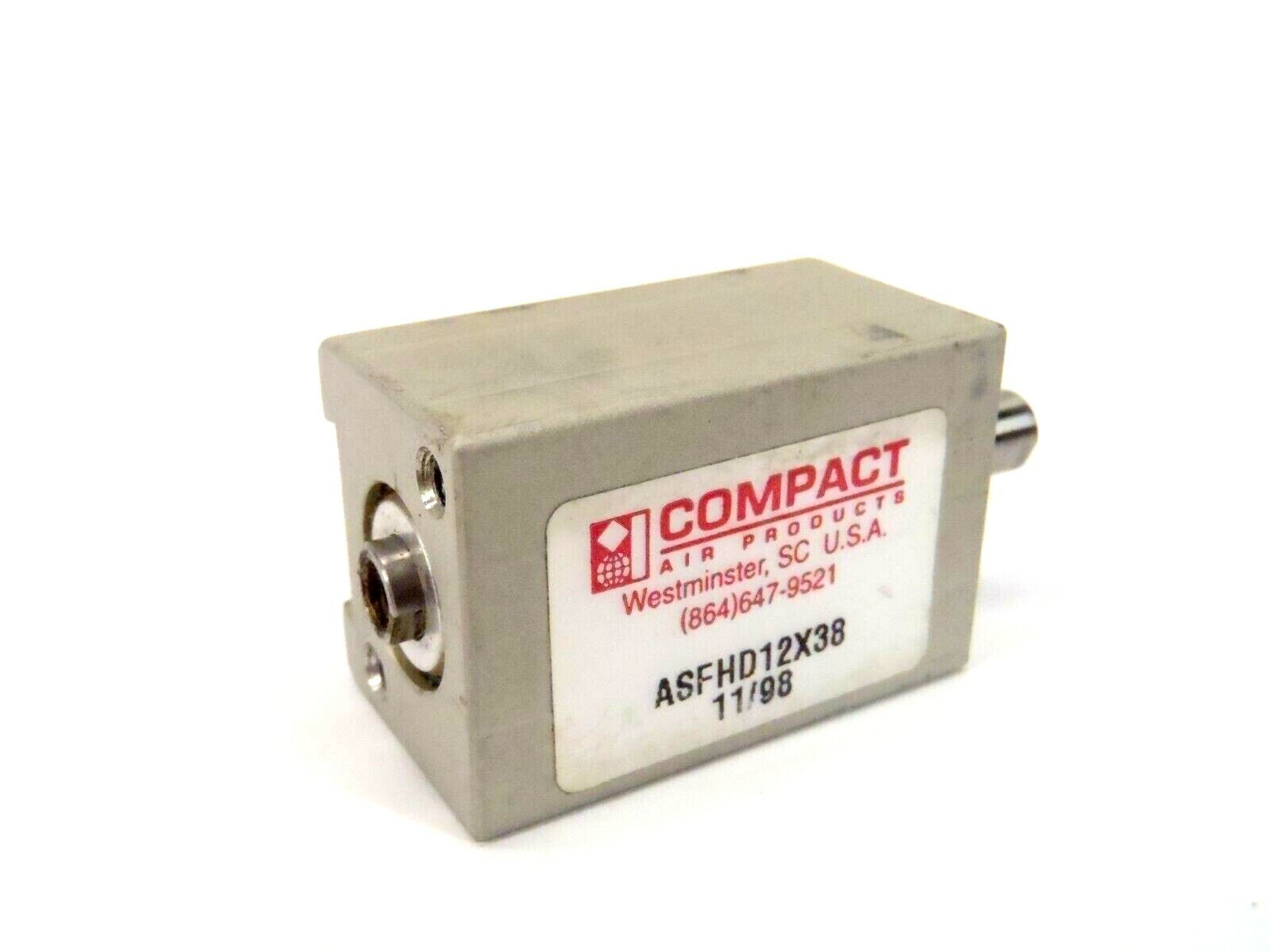 Compact Air Products ASFHD12X38 1/2" Bore 3/8" Inch Stroke - Maverick Industrial Sales