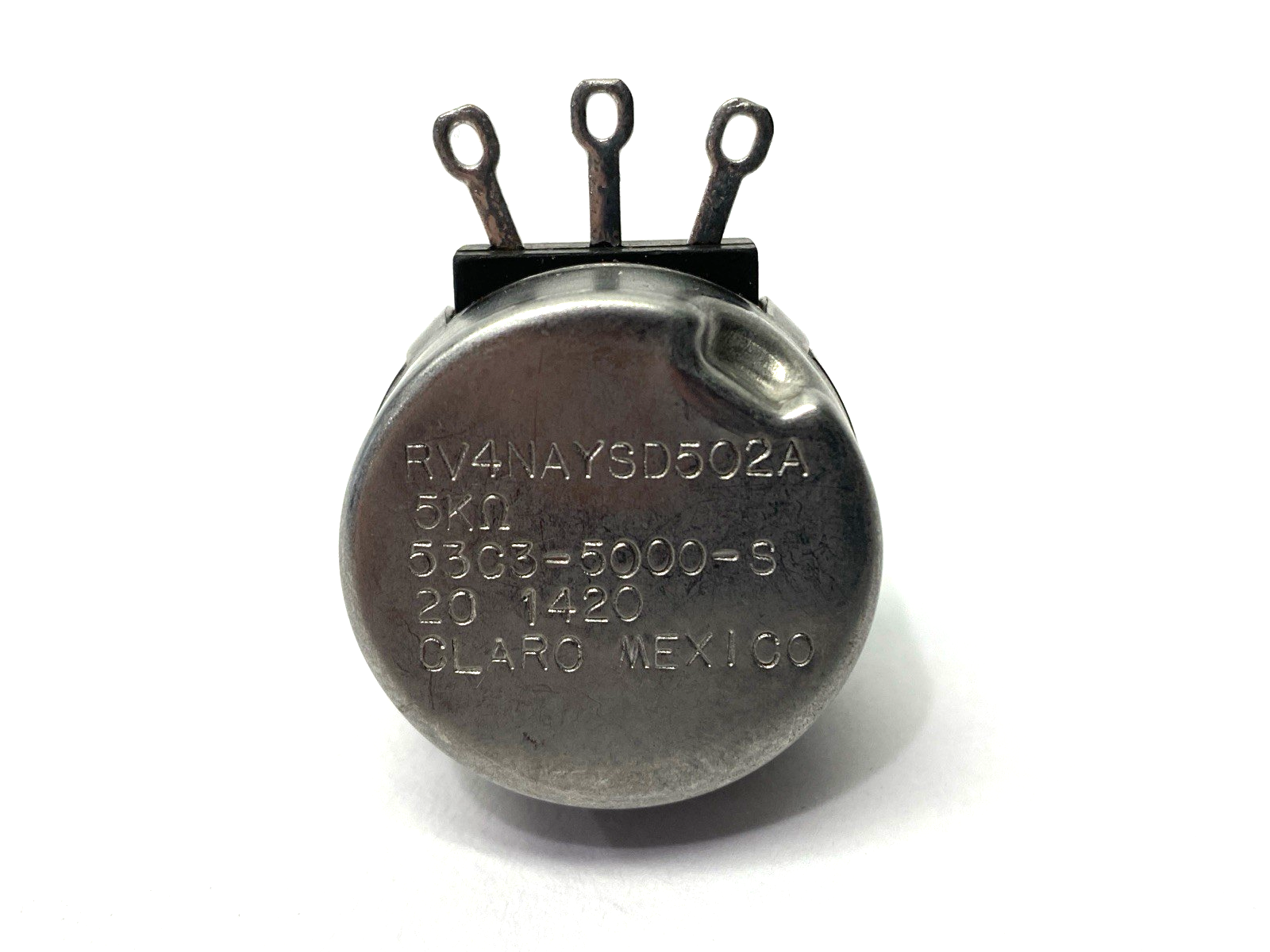 Clarostat RV4NAYSD502A Potentiometer 1 Turn 5k Ohm - Maverick Industrial Sales