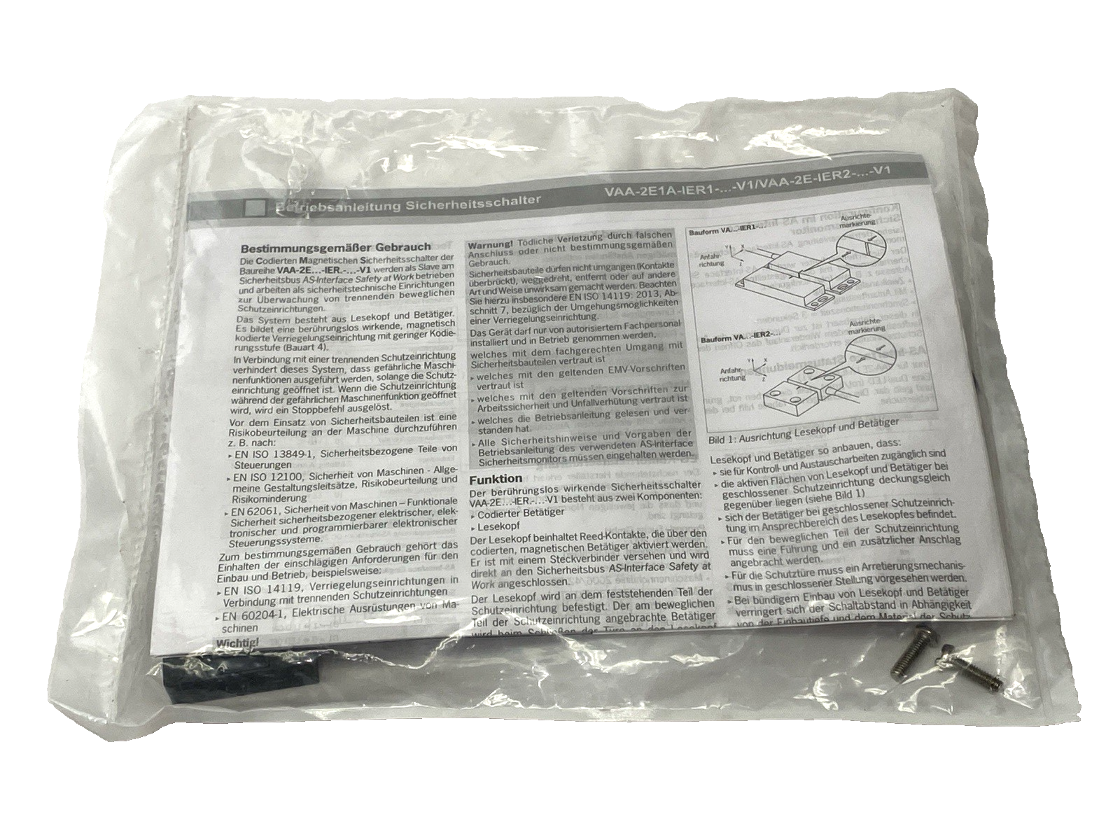 Pepperl+Fuchs VAA-2E-IER2-015M-V1 Read Head Sensor As-Interface 229232 - Maverick Industrial Sales