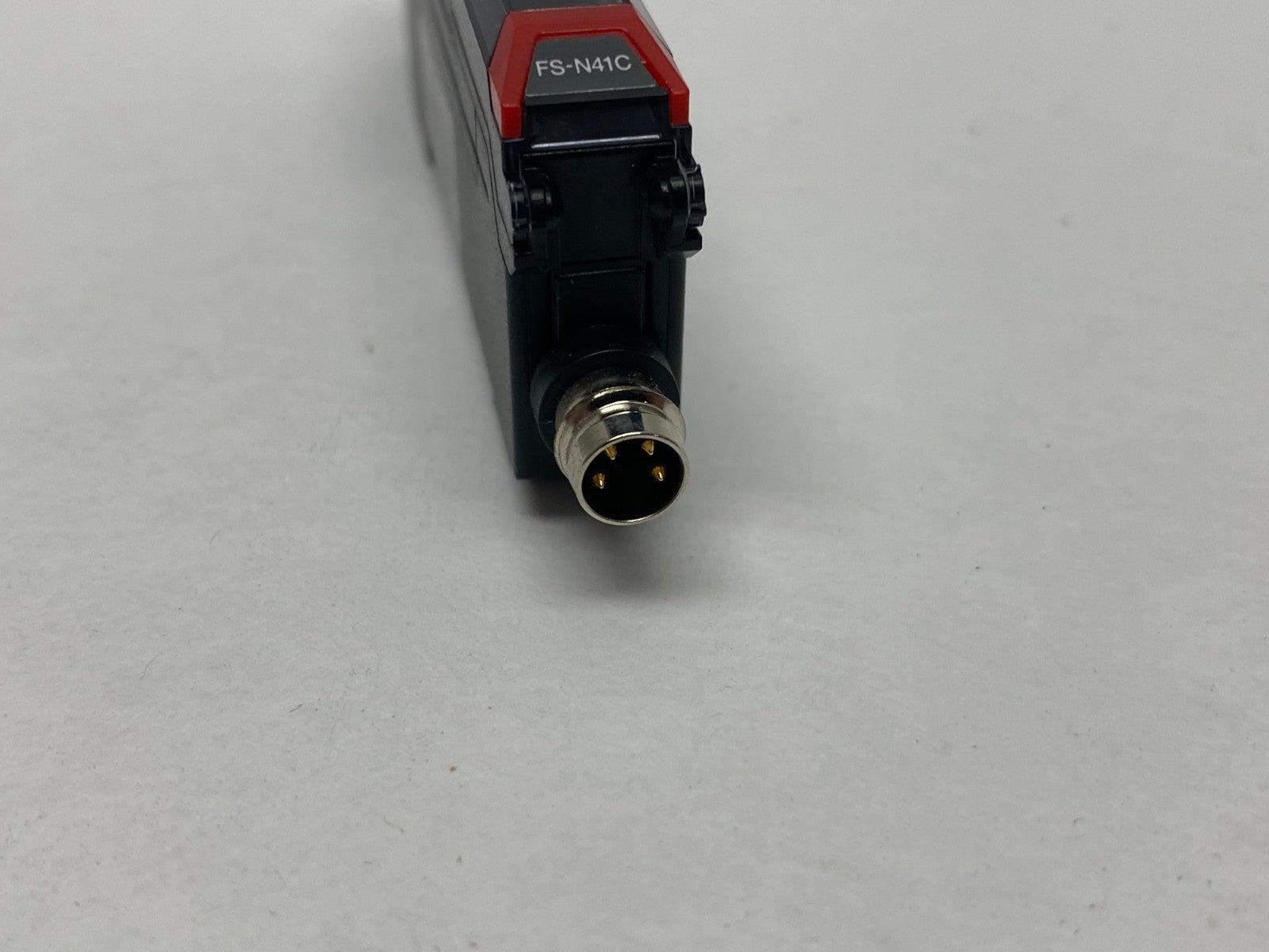Keyence FS-N41C Fiber Optic Sensor Main Unit M8 4-Pin Connector Type - Maverick Industrial Sales