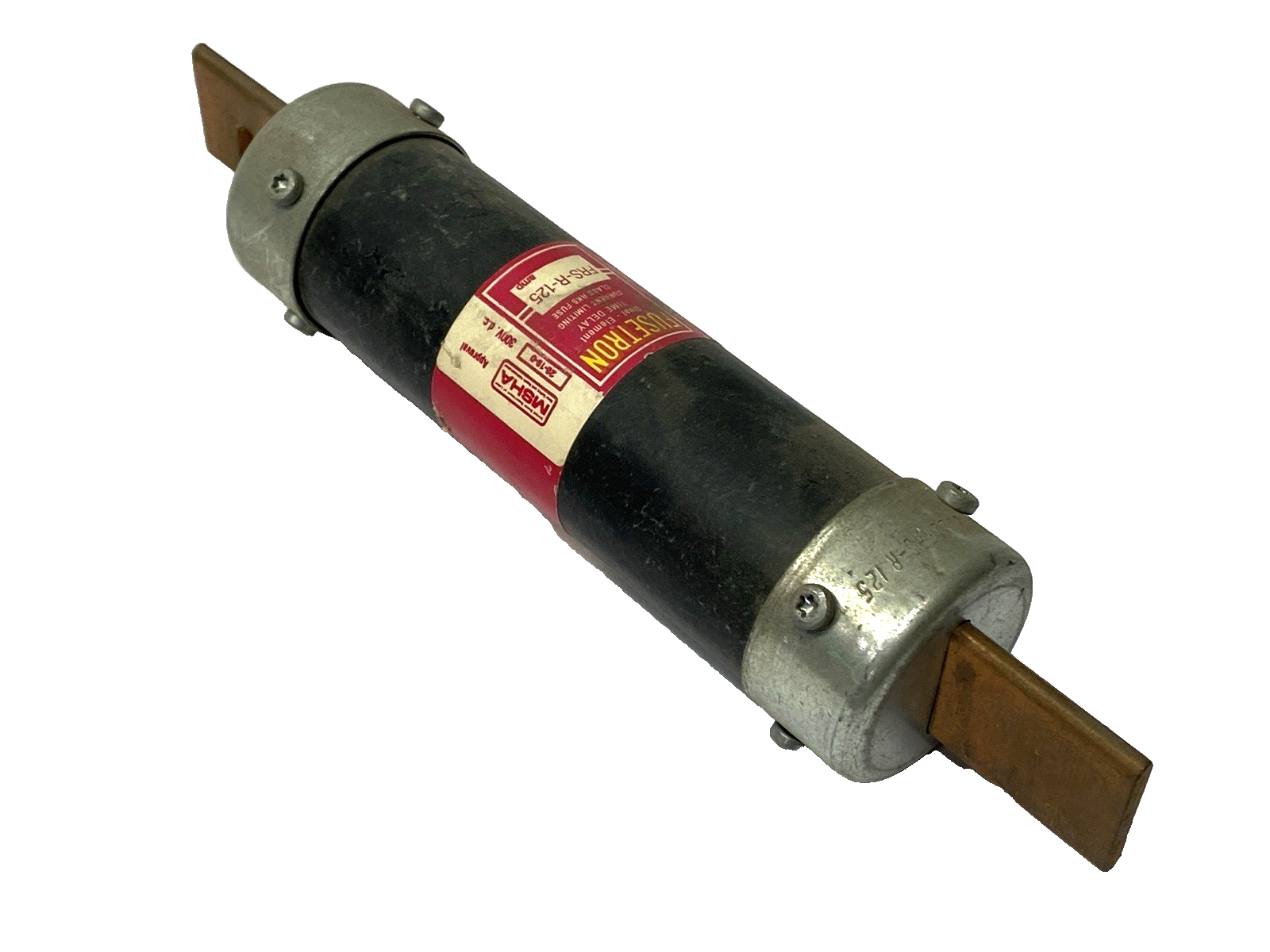 Bussmann FRS-R 125 Fusetron Dual-Element Time-Delay Class RK5 Fuse 125A 600VAC - Maverick Industrial Sales