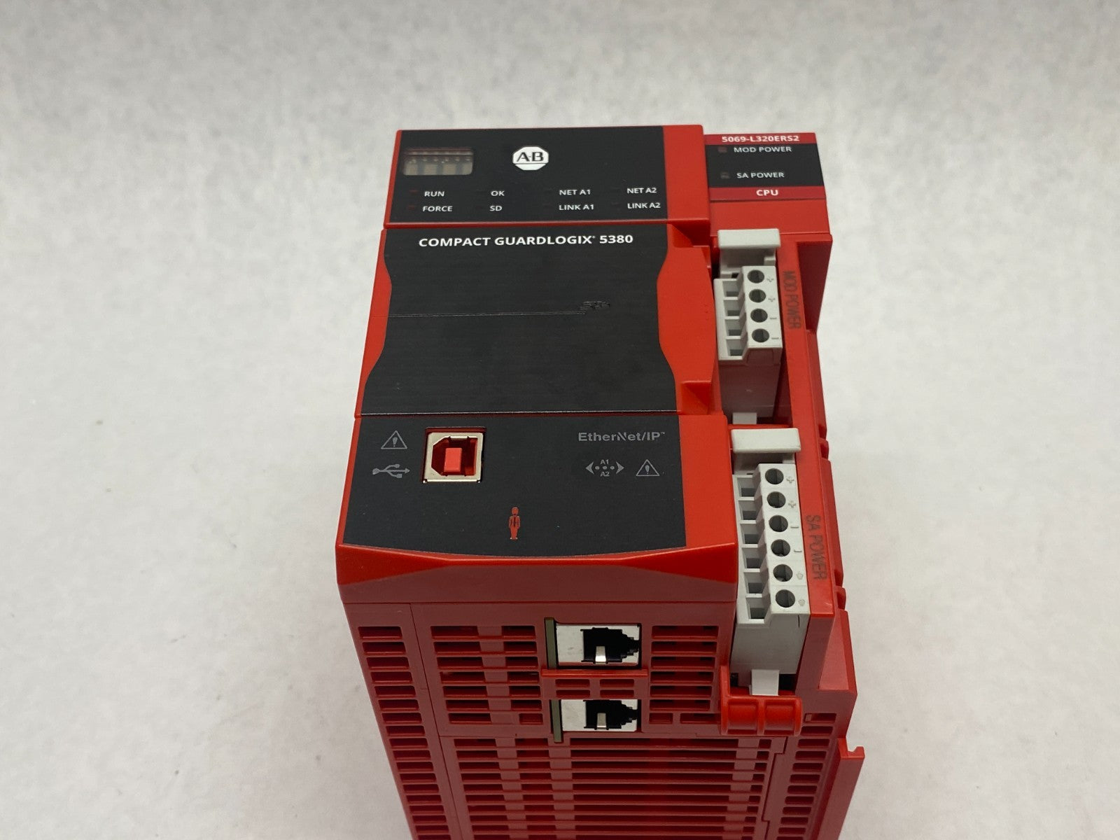 Allen Bradley 5069-L320ERS2 Ser. B Compact GuardLogix SIL2 2.0/1.0M Controller - Maverick Industrial Sales