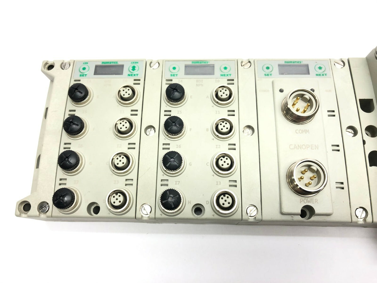 240 | Numatics -210, -291, 219-828 Manifold Block / Valve Assembly - Used - Maverick Industrial Sales