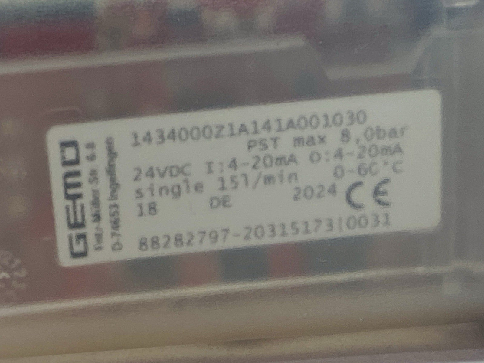 Gemu 1434000Z1A141A001030 Position Controller SA Electro-Pneumatic 88282797 - Maverick Industrial Sales
