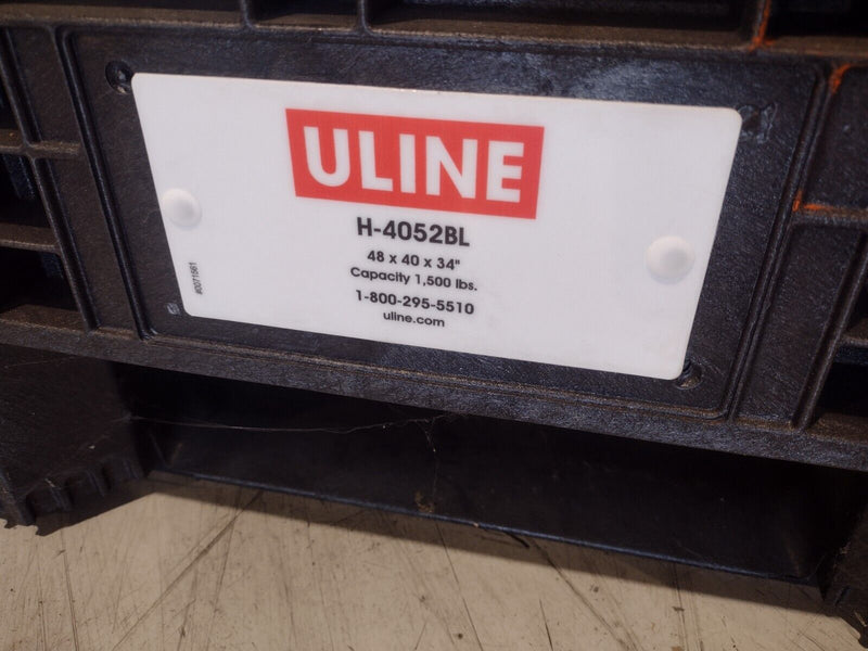 Orbis ULINE H-4052BL Collapsible Bulk Container 48 x 40 x 34" 1,500