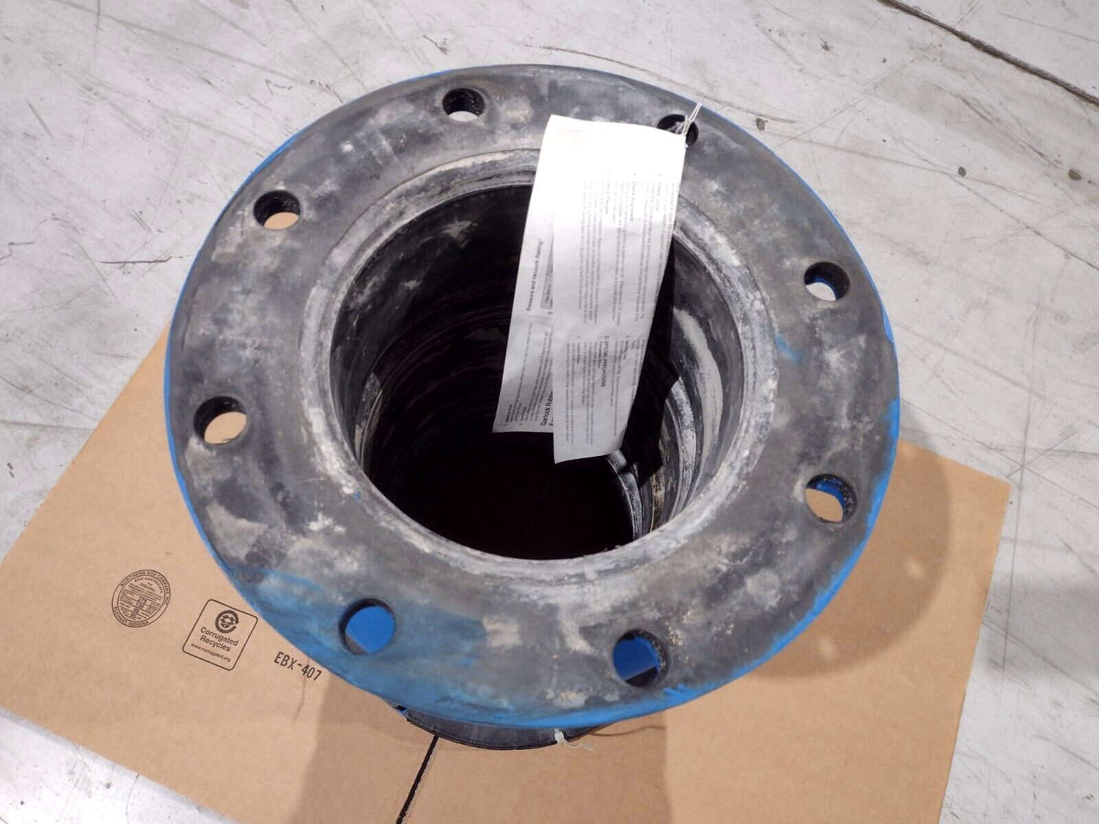 Garlock 204HP DAC/CHL 8.0" ID 13.5" OD 18.0"FF ANSI 150LB 3HA Expansion Joint - Maverick Industrial Sales