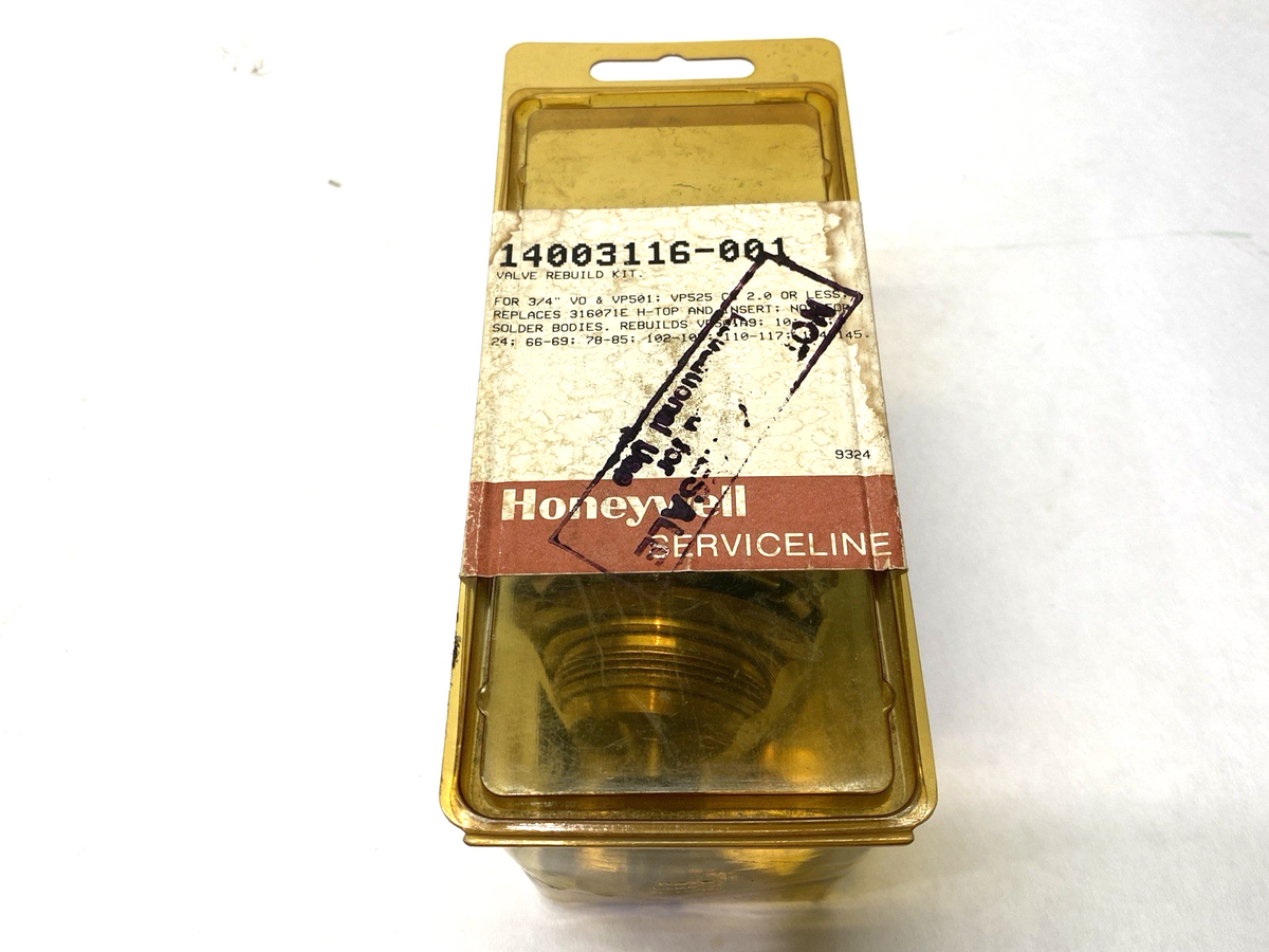Honeywell 14003116-001 Valve Rebuild Kit for 3/4" Valves - Maverick Industrial Sales
