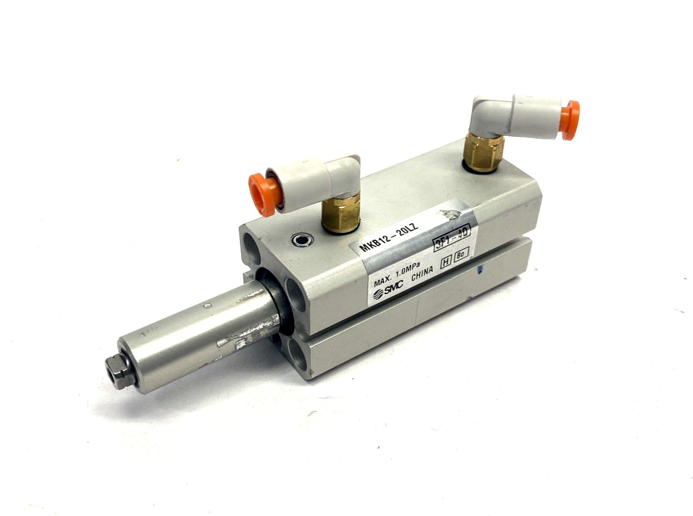 SMC MKB12-20LZ Pneumatic Swing Clamp Cylinder 12mm Bore 20mm Stroke - Maverick Industrial Sales