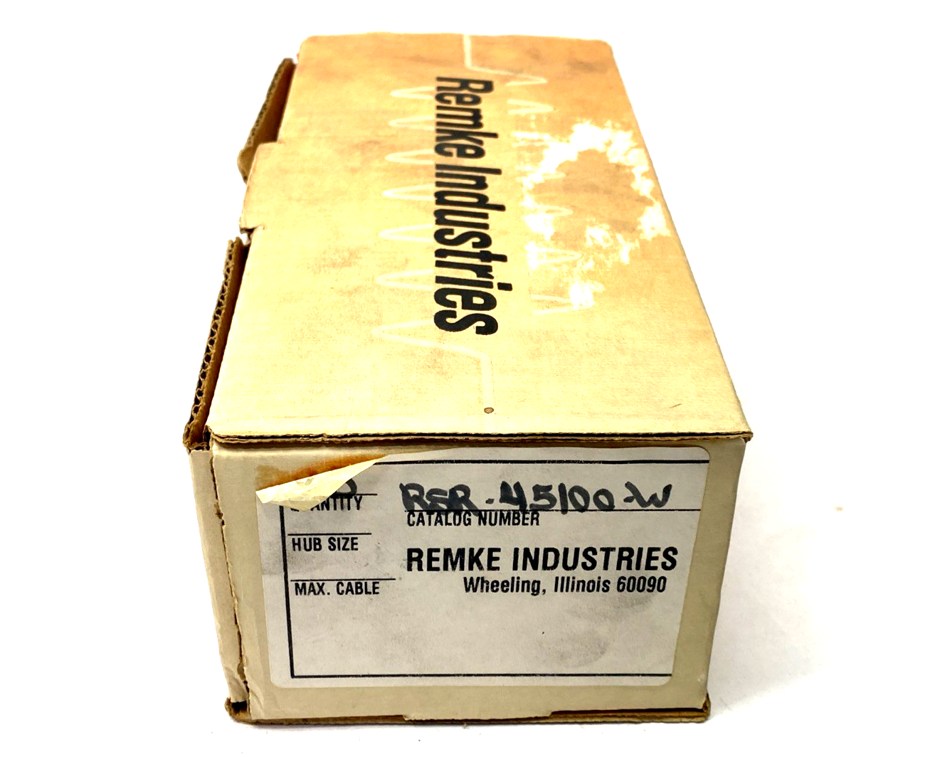 Remke RSR-45100-W Grip-less Cord Bushing, 45 Deg. 1/2" NPT, Aluminum BOX OF 25 - Maverick Industrial Sales