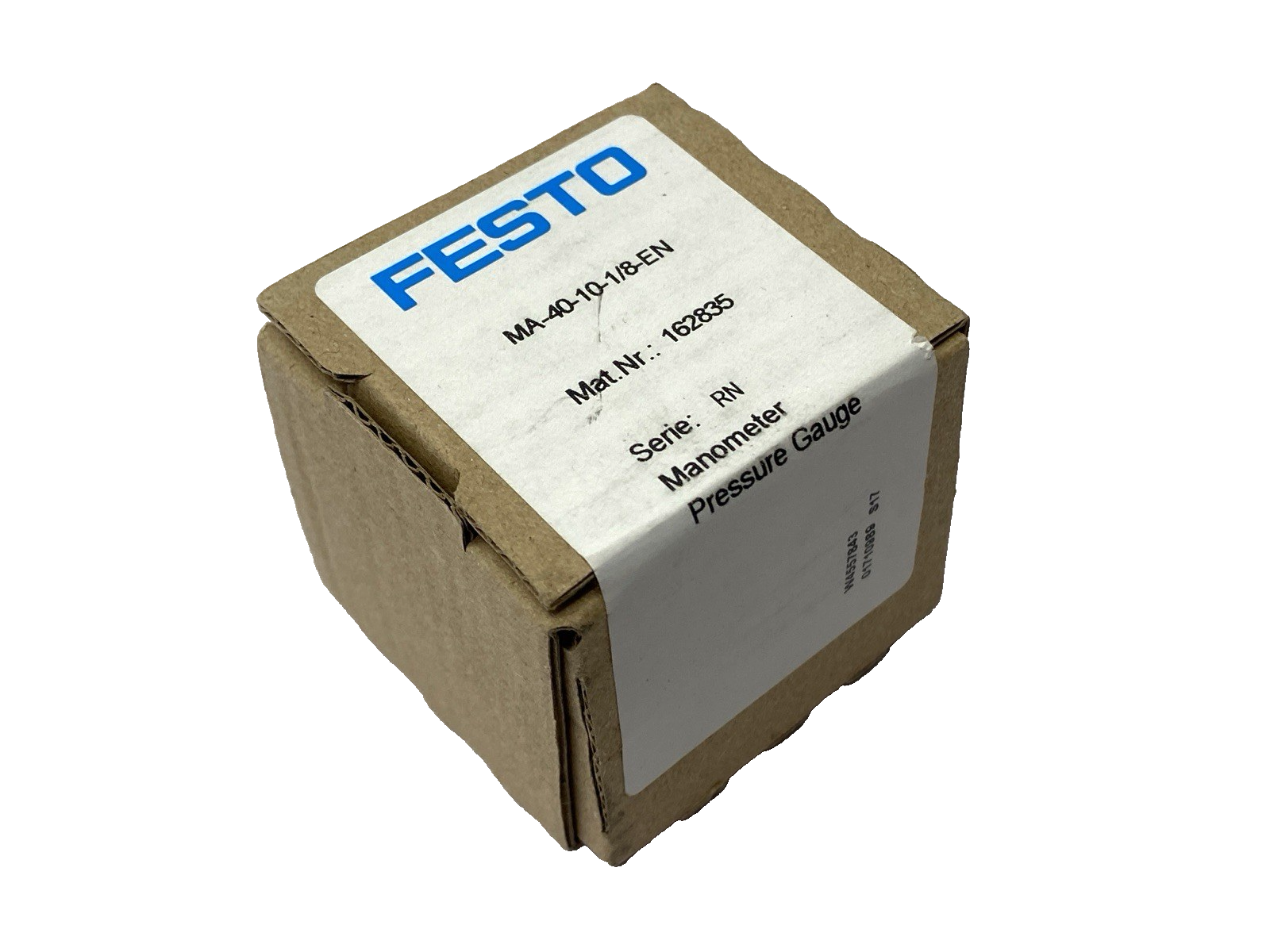 Festo MA-40-10-1/8-EN Manometer Pressure Gauge 162835 - Maverick Industrial Sales