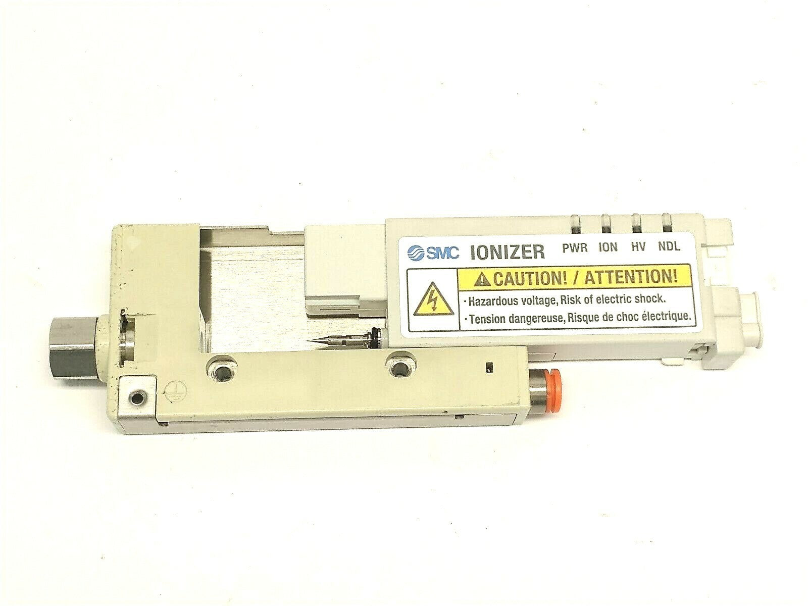IZN10-02P07 | SMC Nozzle Type Ionizer 24VDC 80mA - Used - Maverick Industrial Sales