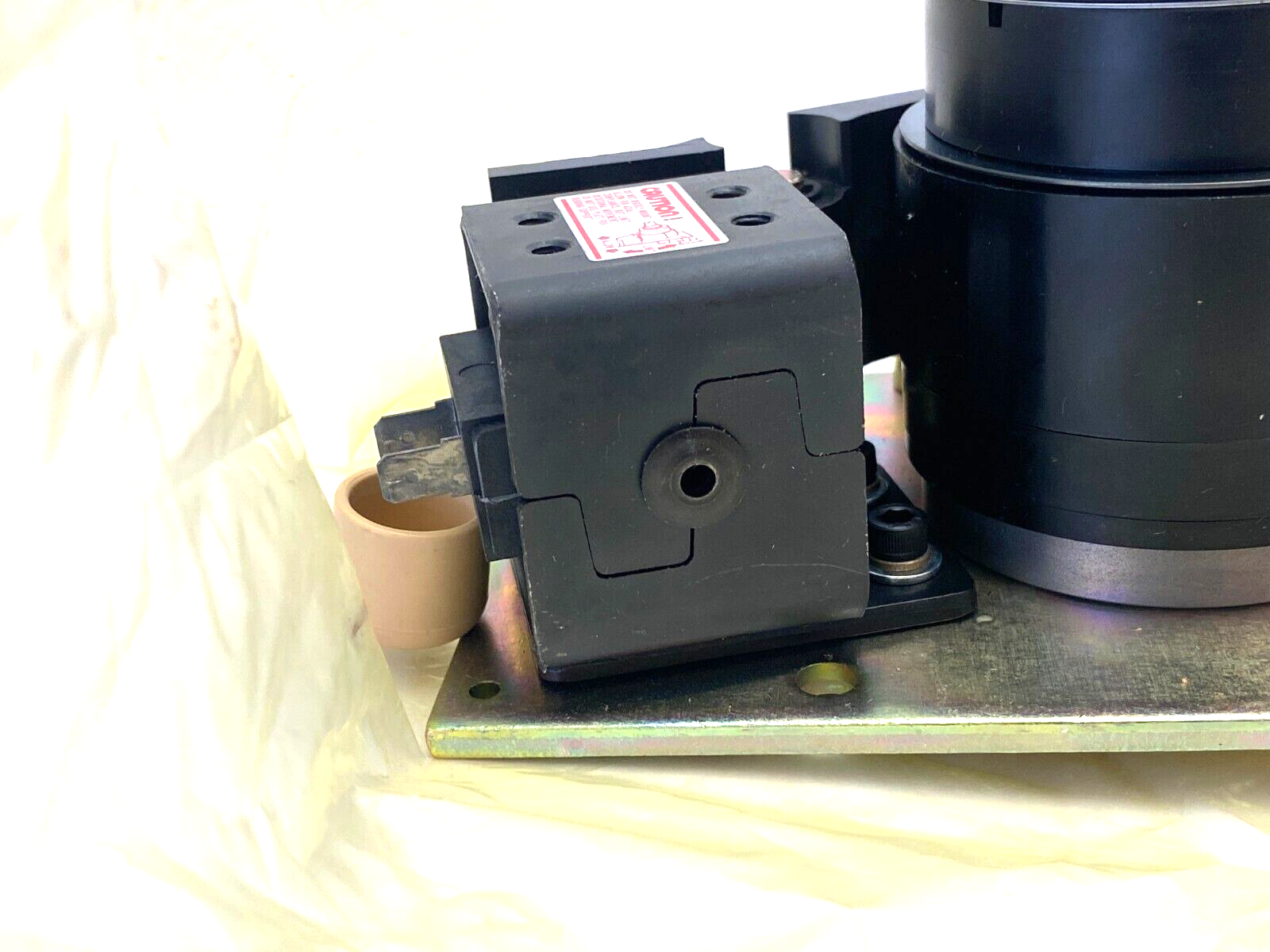 Warner Electric 306-28-007 Solenoid Operated Clutch Brake Wrap Spring Hub Input - Maverick Industrial Sales