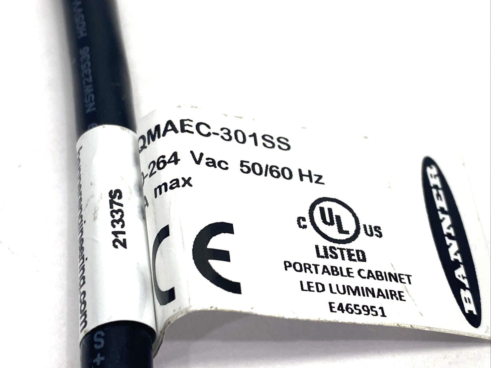 Banner LQMAEC-301SS Cordset, Molex 3-Pin To 4-Pin Female 0.31m 85578 - Maverick Industrial Sales