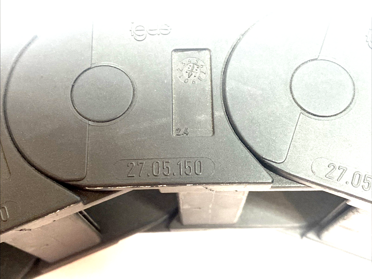 27.05.150 | Igus Energy Chain Cable Carrier 11 Links - New – Open box - Maverick Industrial Sales