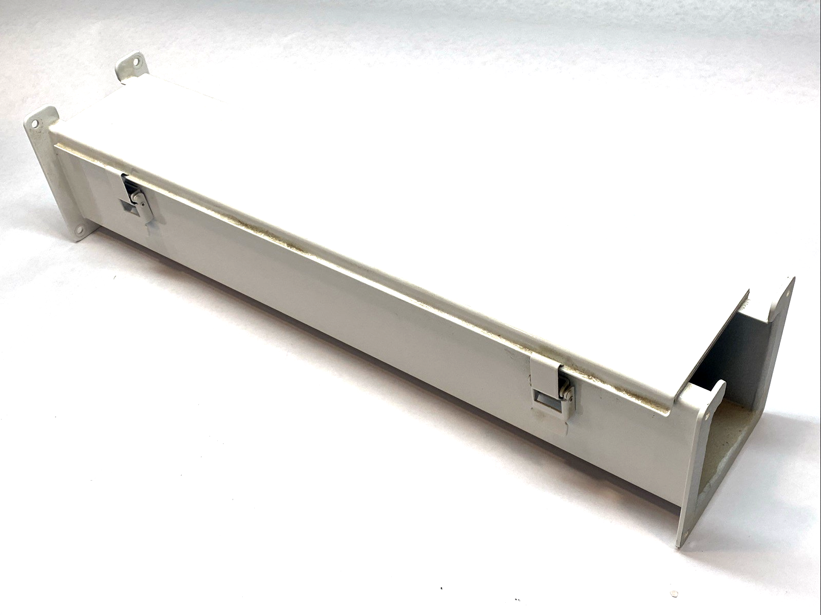 F44L24 | HOFFMAN nVent Wireway 4x4x24 Type 12 Lay-In Hinged Cover - Used - Maverick Industrial Sales