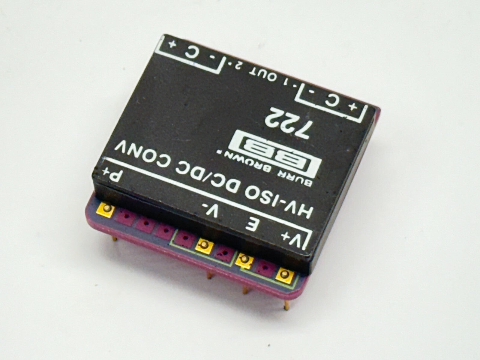 Burr Brown 722 High Voltage Isolated HV-ISO DC/DC Converter - Maverick Industrial Sales
