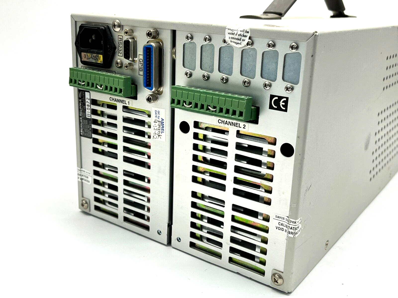 Amrel PD20-1DA Programmable DC Power Supply - Maverick Industrial Sales