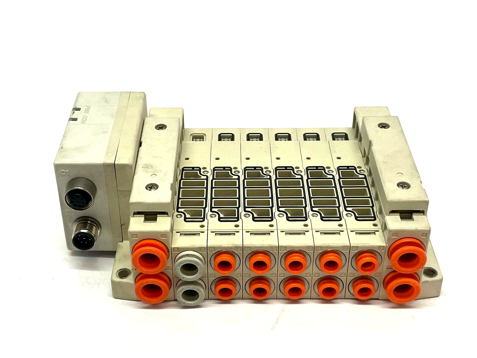 SMC SS5V2-W10SA2WD-06B-N7 Tie Rod Base Manifold - Maverick Industrial Sales