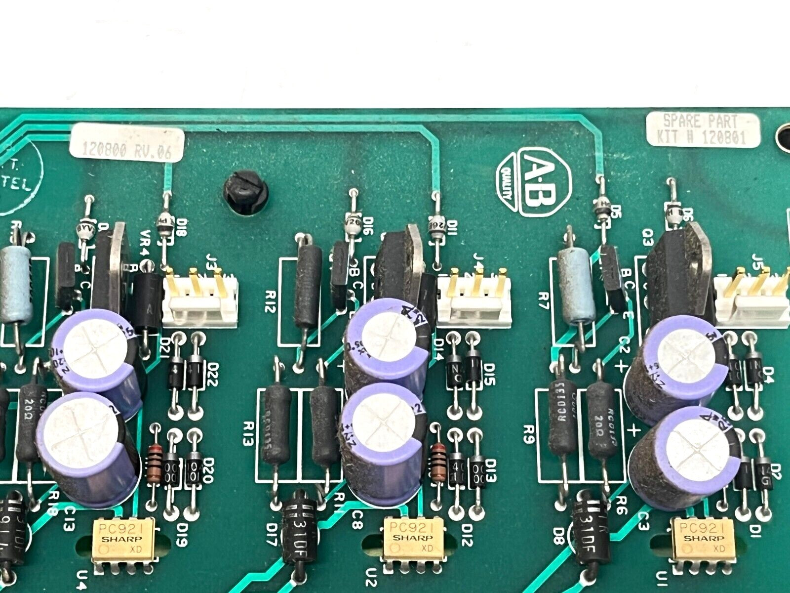 Allen Bradley 120800 RV.06 Spare Part Kit # 120801 - Maverick Industrial Sales