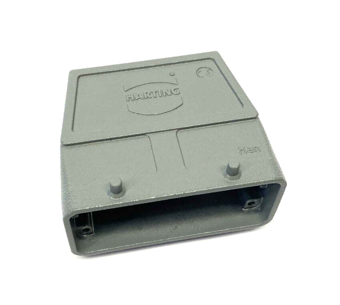 Harting 19300160527 Heavy Duty Han B Hood Side Entry HC 4 Pegs M32 Housing - Maverick Industrial Sales